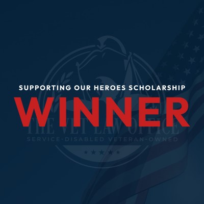 Supporting Our Heroes Scholarship Winner